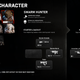 The passive skills and potential weapon unlocks for the Swarm Hunter on the Locust side of an Arcade mode match.